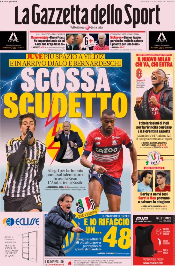 la gazzetta dello sport 051201566