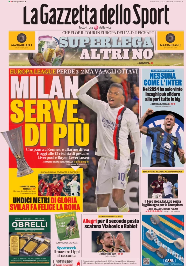 Gazzetta dello Sport 16