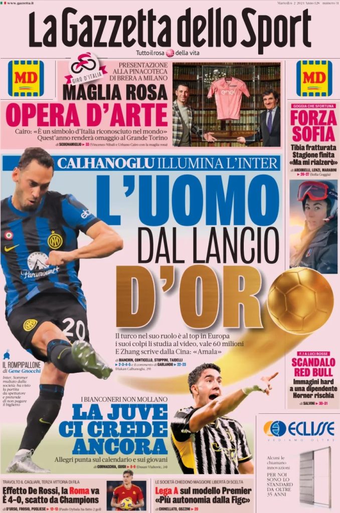 la gazzetta dello sport 16955d046b8e7b98bcd0f2fd8836f2c0 big