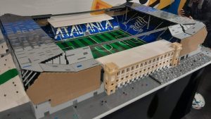 Gewiss Stadium, il modello Lego dello stadio dell’Atalanta – FOTO