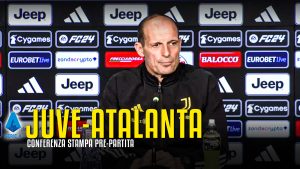 Conferenza stampa di Allegri pre Juve Atalanta – VIDEO