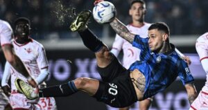 Scamacca e quel volo (simbolico) che trascina l’Atalanta in Finale