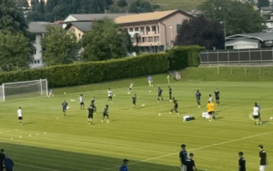 ALLENAMENTO Atalanta, oggi seduta a PORTE APERTE in quel di Clusone con la Primavera