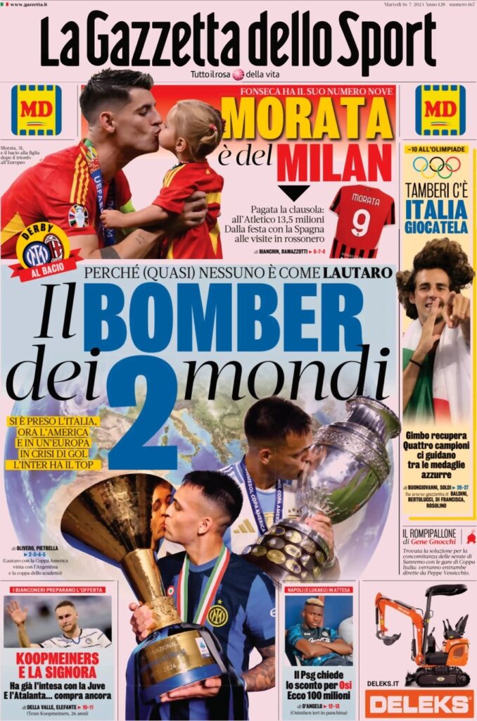 la gazzetta dello sport 051203548