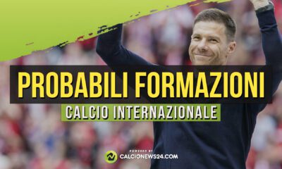 Calcio internazionale Probabili formazioni 2024 2025