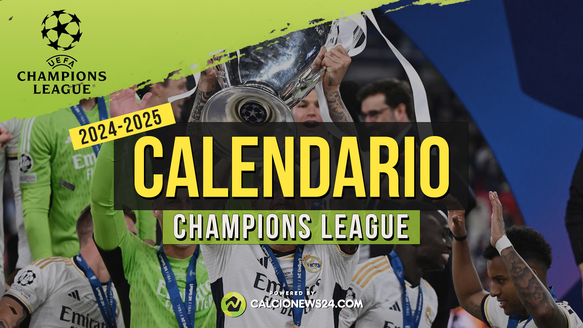 Champions League 2024 2025 nuovo formato calendario risultati e