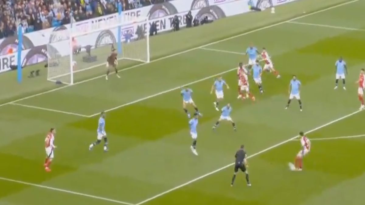 Calafiori, primo gol clamoroso in City Arsenal – VIDEO