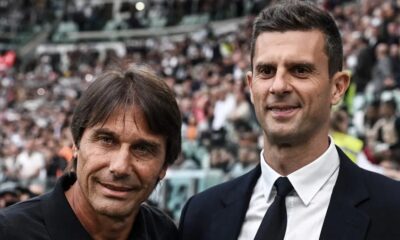 Juve-Napoli Conte-Thiago Motta