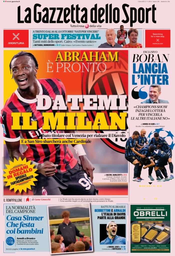 la gazzetta dello sport c607863bdea986e32c9a4ae97f247c0d big