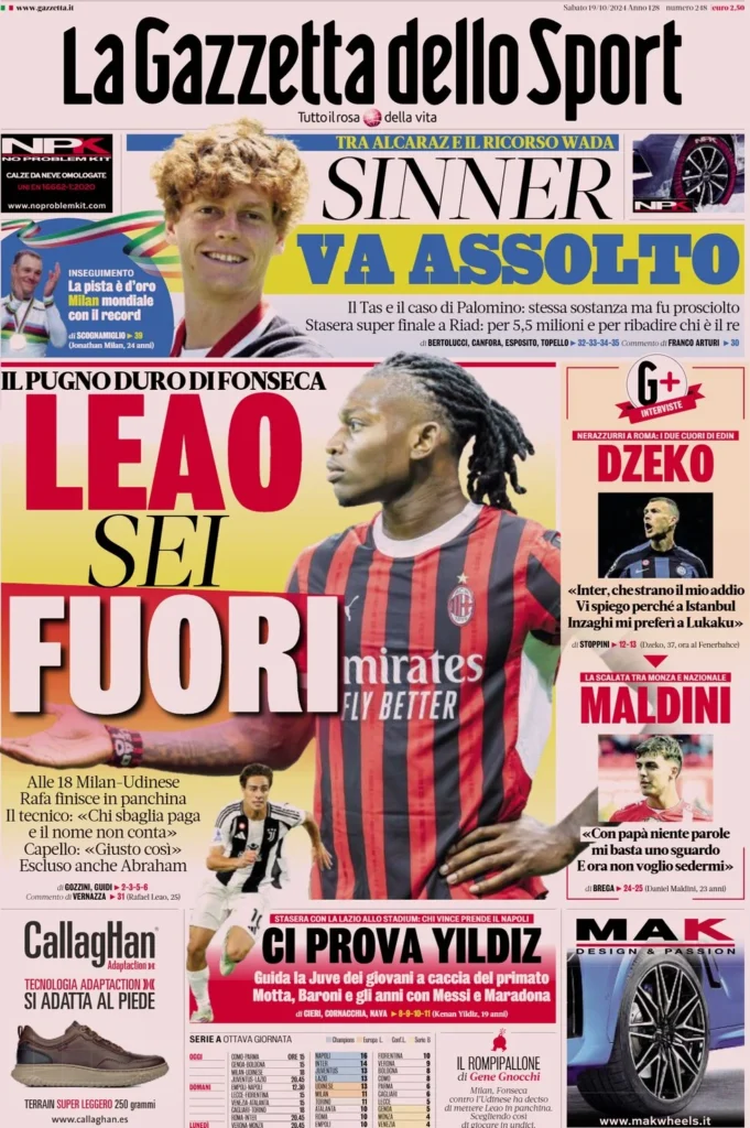 la gazzetta dello sport 064730931