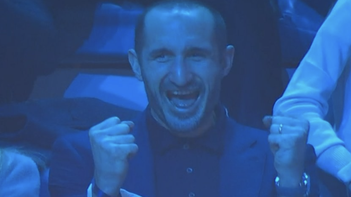 Chiellini impazzito per Sinner: il dirigente bianconero alle ATP Finals – VIDEO