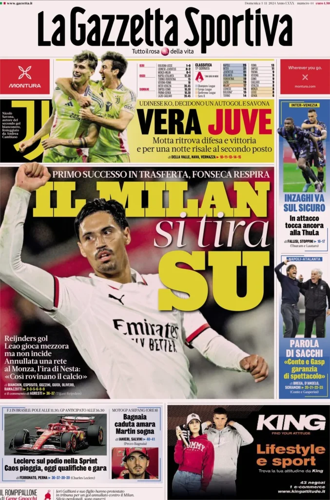 la gazzetta dello sport 054344901