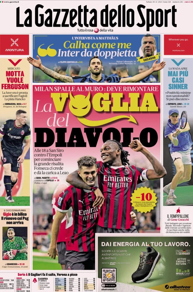 la gazzetta dello sport 071936309