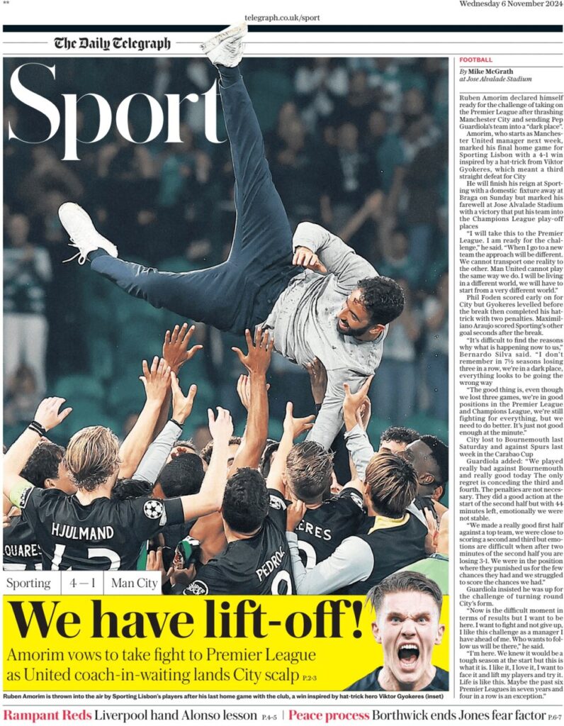 the daily telegraph sport 021358138