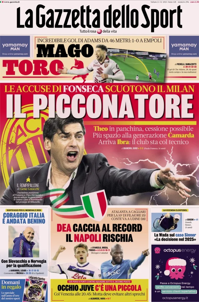 la gazzetta dello sport 054413083