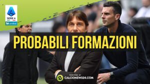 Probabili formazioni Serie A 2024/2025