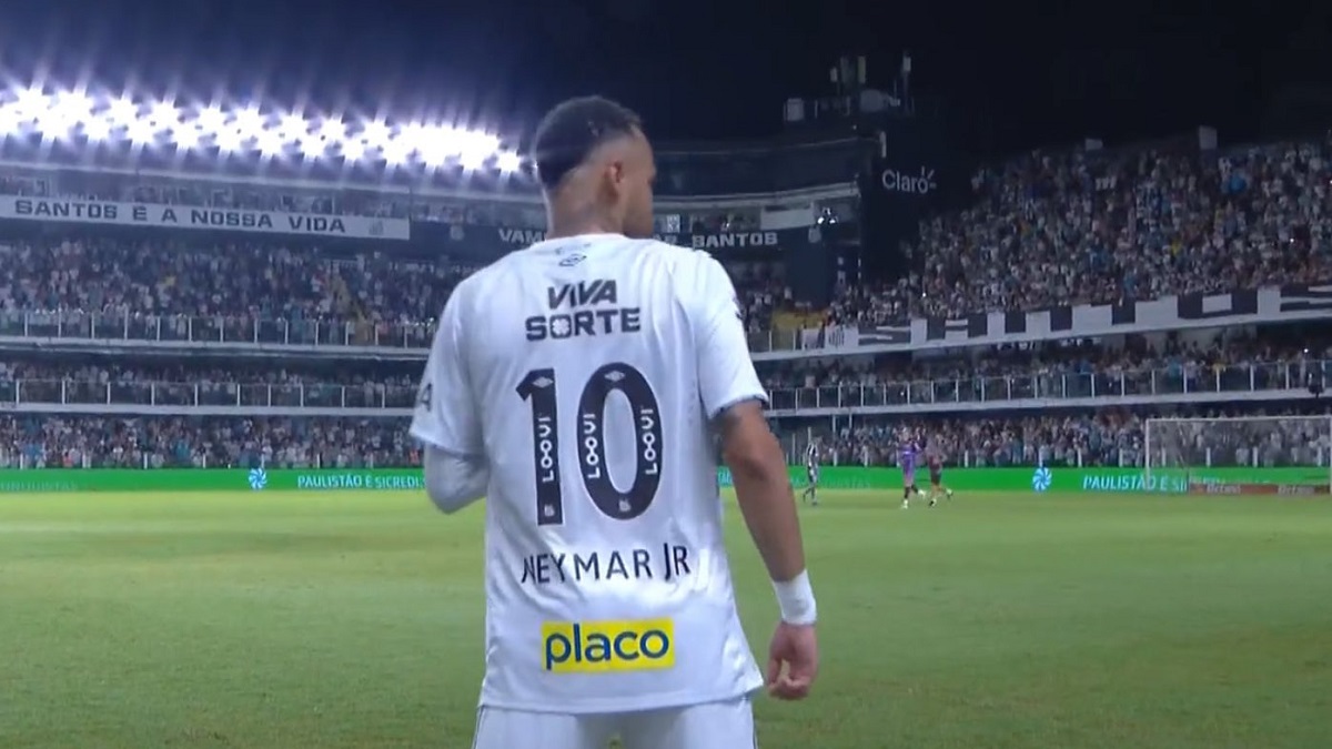 Brasile, riecco Neymar! O’ Ney fa il suo debutto con il Santos contro il Botafogo – VIDEO