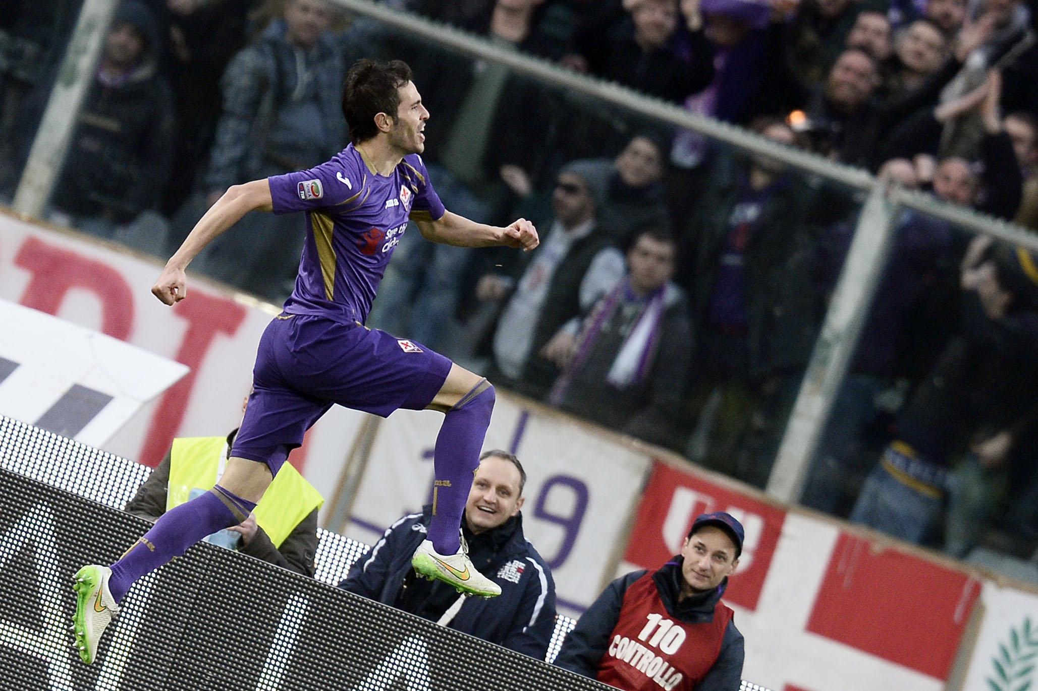 basanta esulta fiorentina gennaio 2015 ifa