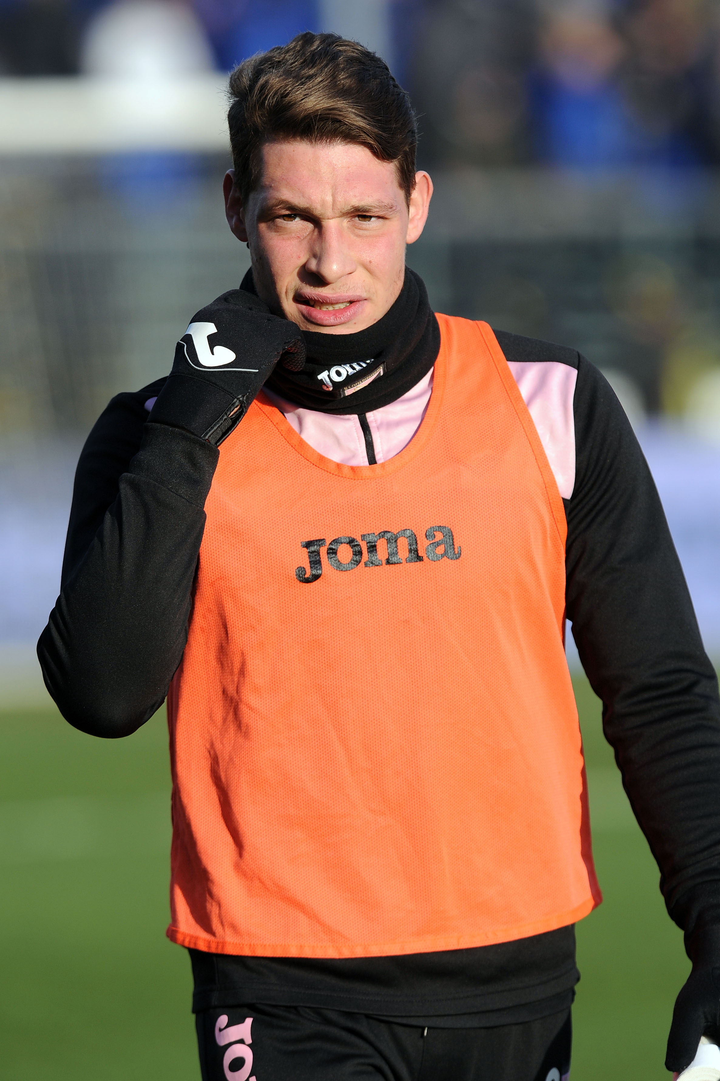 belotti riscaldamento palermo dicembre 2014 ifa