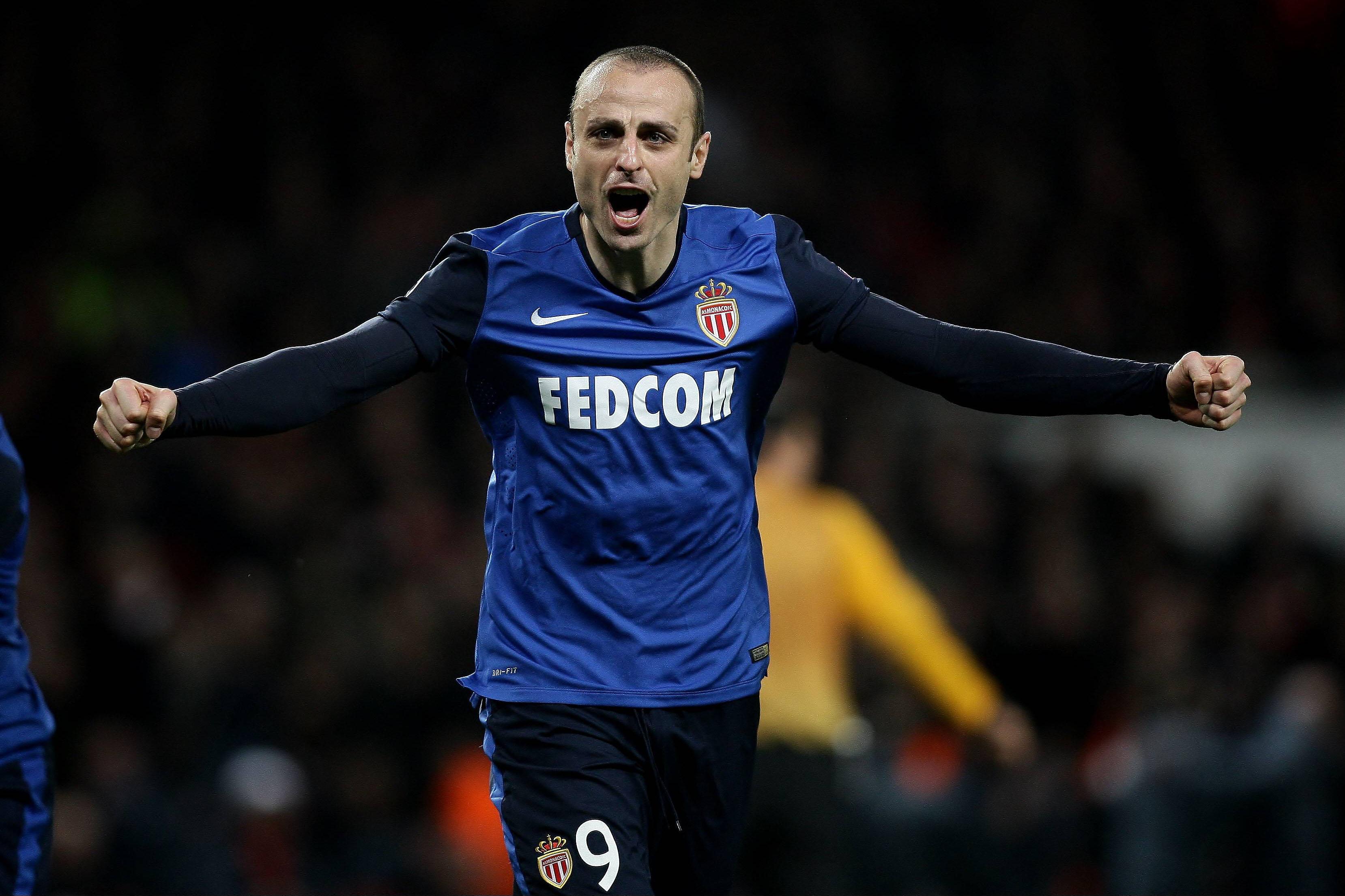 berbatov esulta monaco away champions league febbraio 2015 ifa