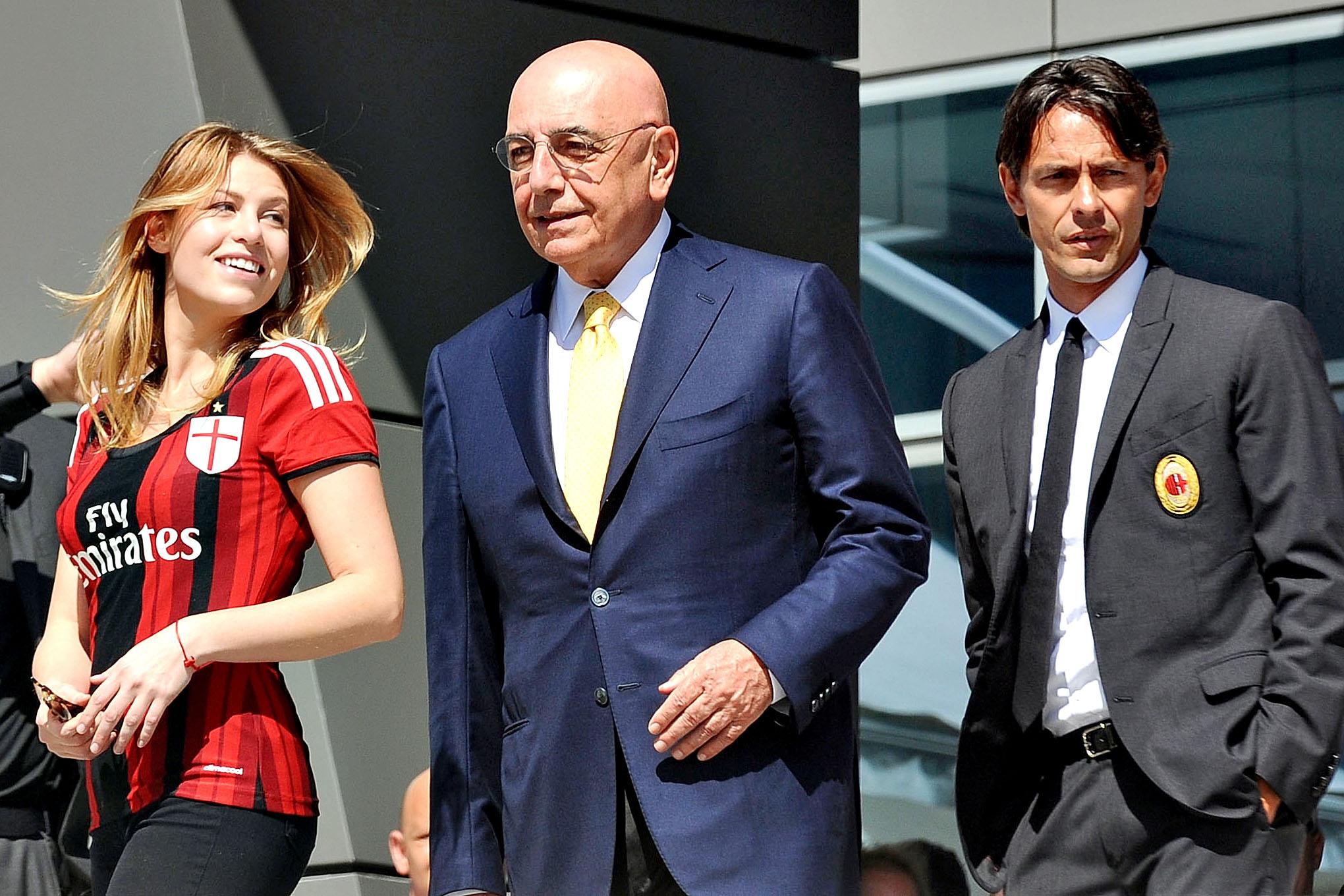 berlusconi barbara galliani inzaghi milan luglio 2014 ifa