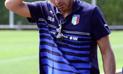 buffon allenamento italia agosto 2014 ifa