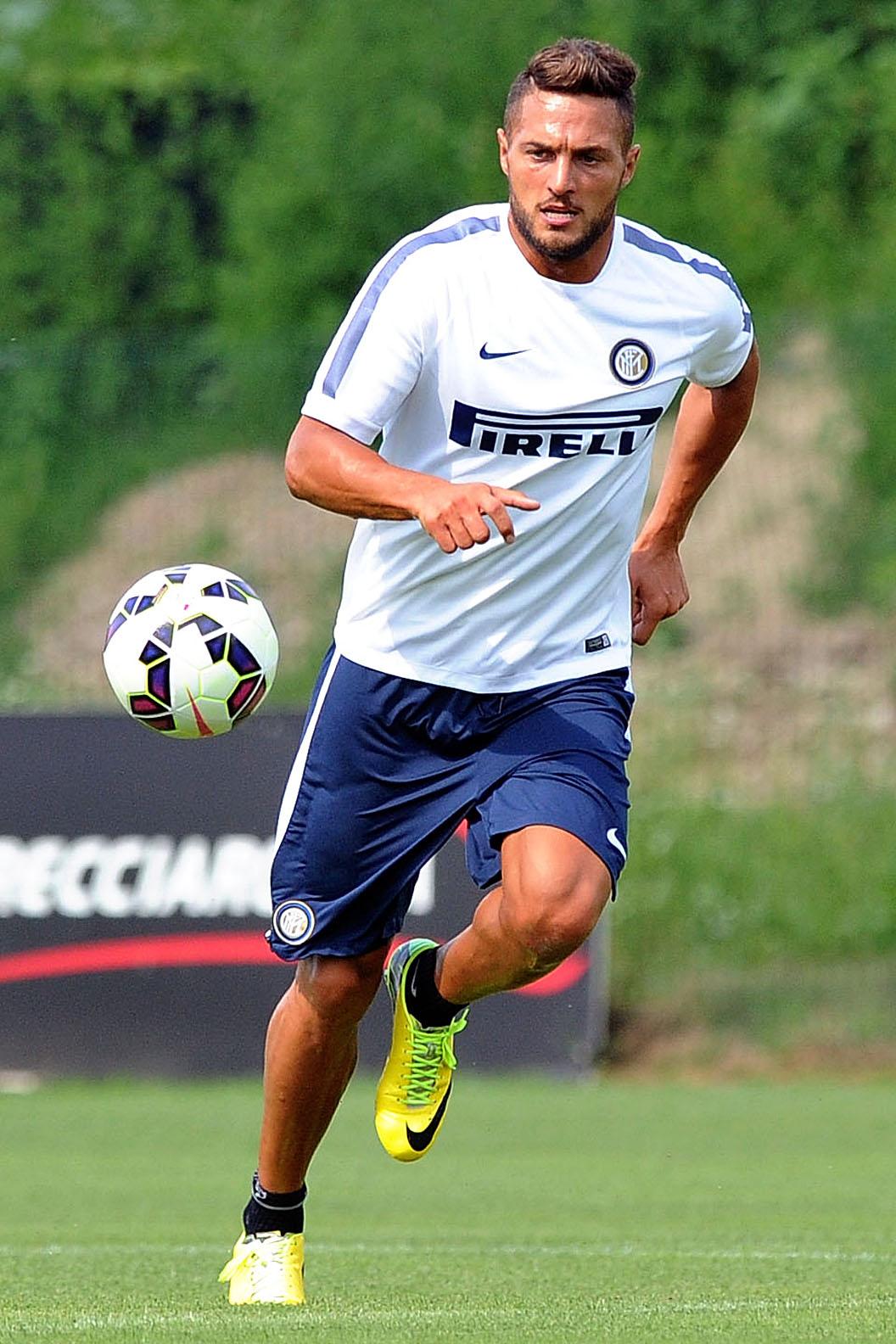 d ambrosio allenamento inter luglio 2014