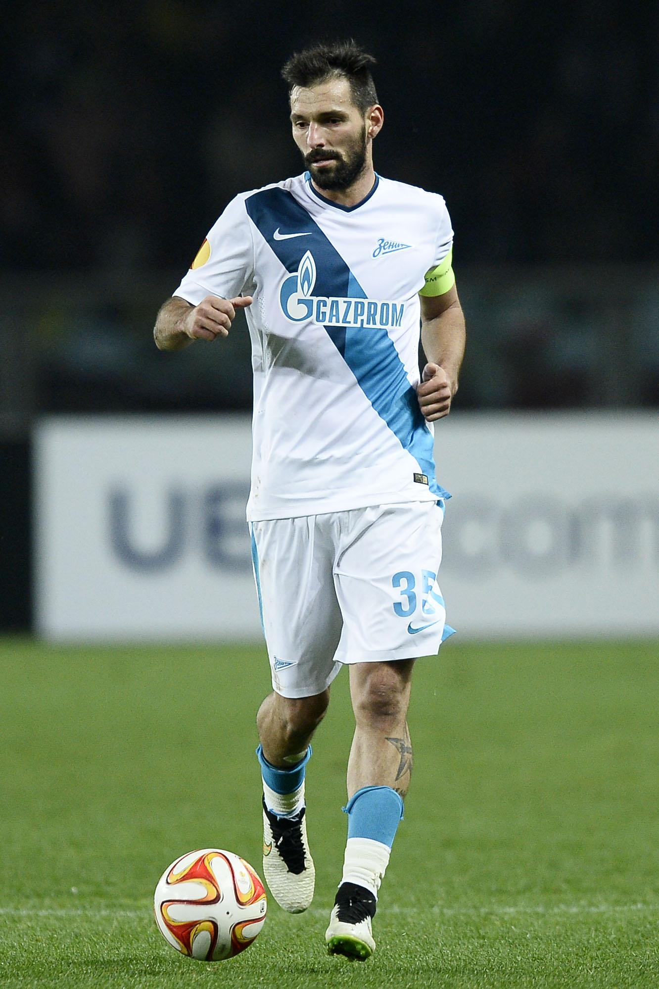 danny azione zenit away europa league marzo 2015 ifa