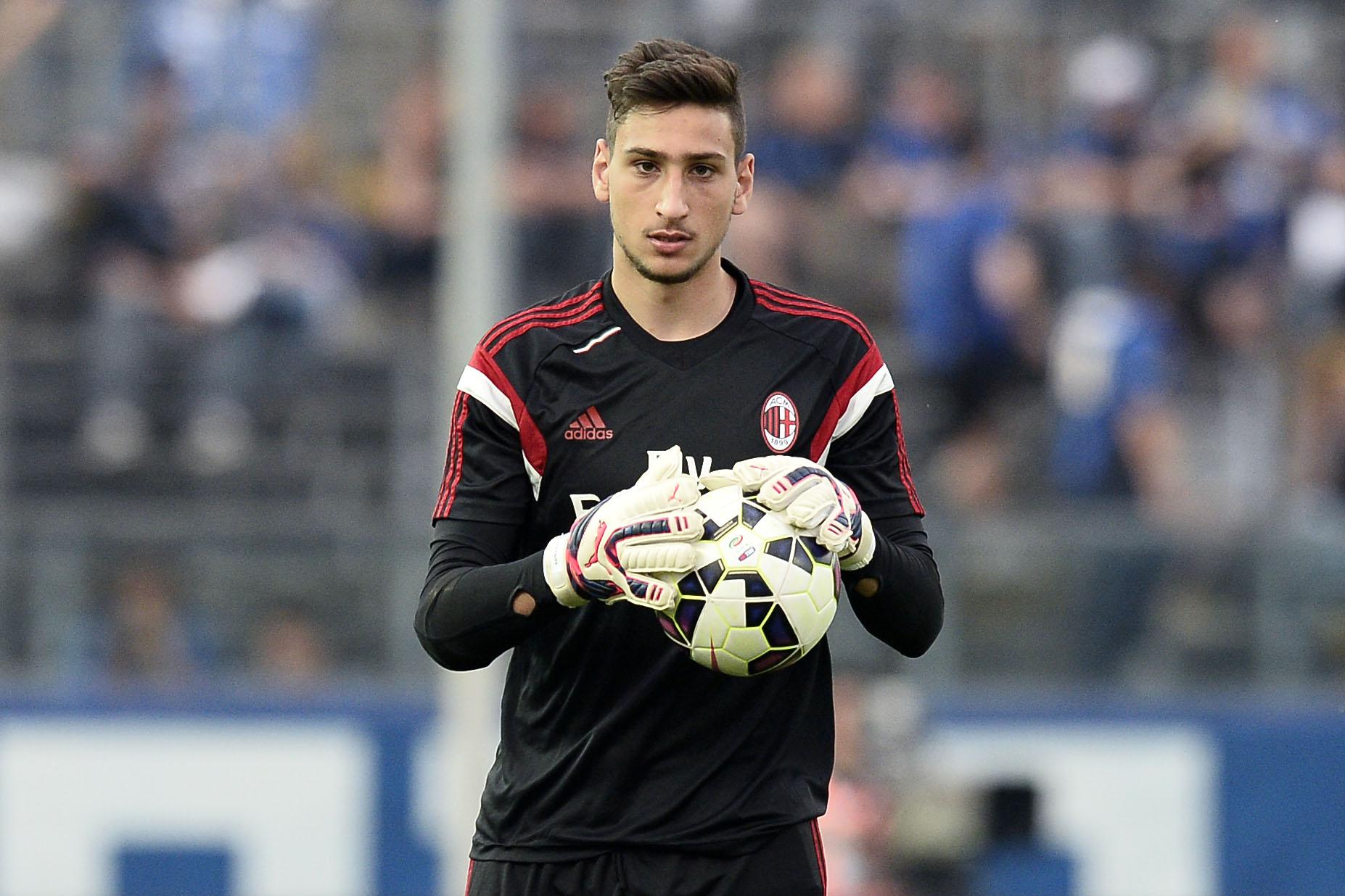 donnarumma riscaldamento bis milan maggio 2015 ifa