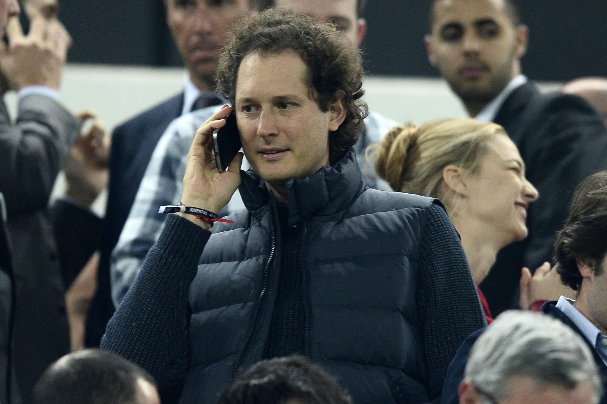 elkann tribuna juventus champions league aprile 2015 ifa