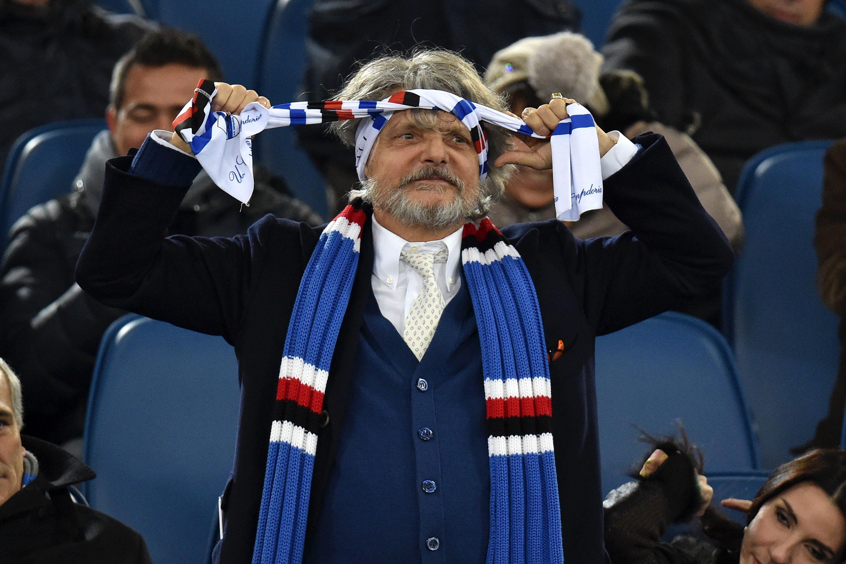 ferrero tribuna sampdoria gennaio 2015 ifa