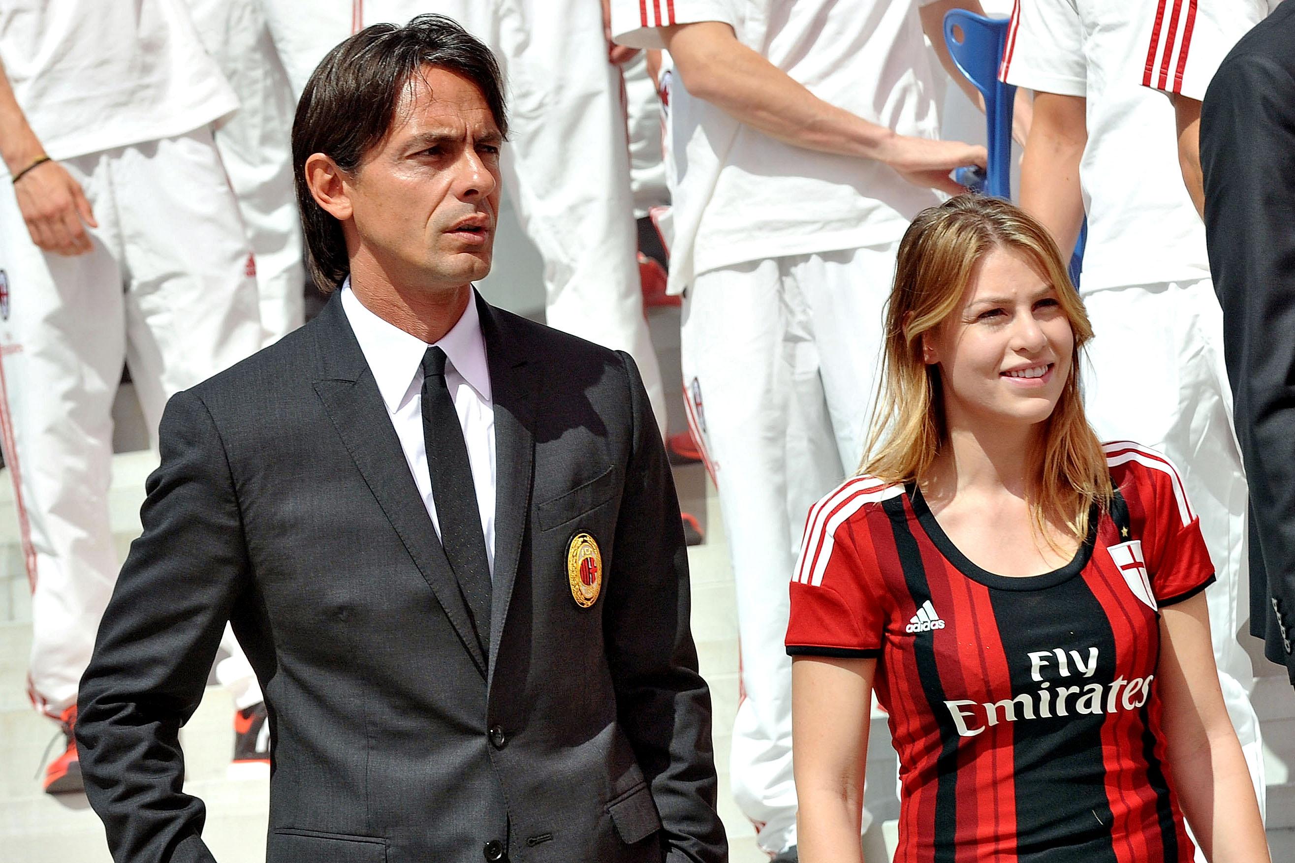 inzaghi berlusconi barbara milan luglio 2014 ifa