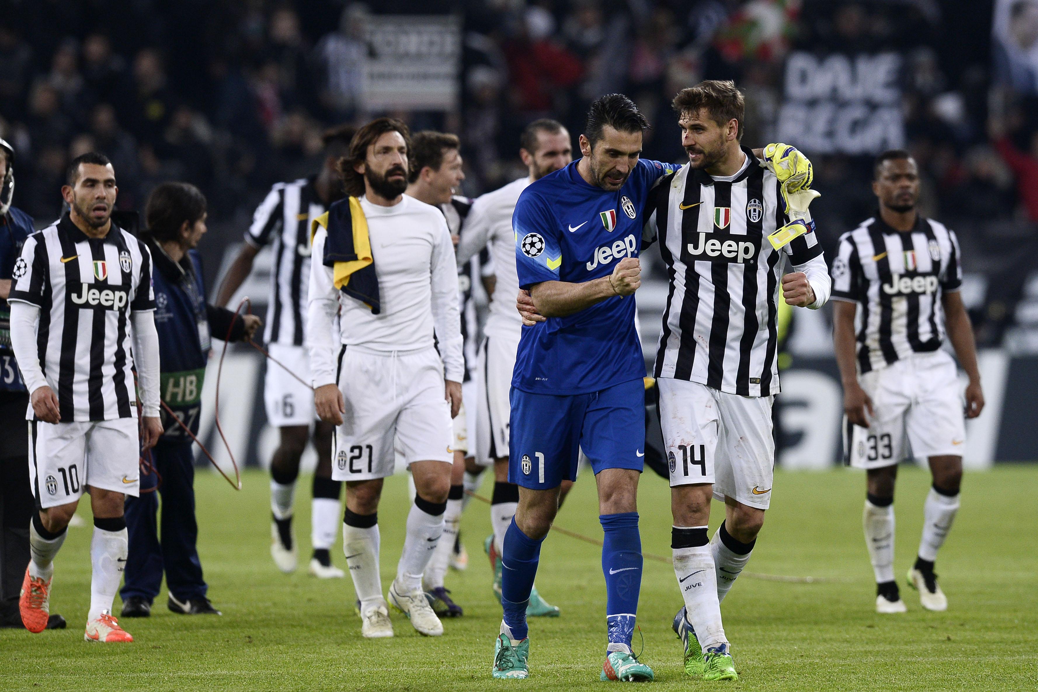 juventus esulta champions league dicembre 2014 ifa