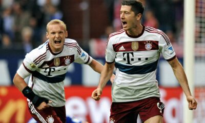 lewandowski esulta bayern monaco away agosto 2014 ifa