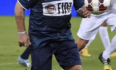 maradona partita pace agosto 2014 ifa