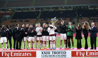 milan away premiazione trofeo berlusconi novembre 2014 ifa