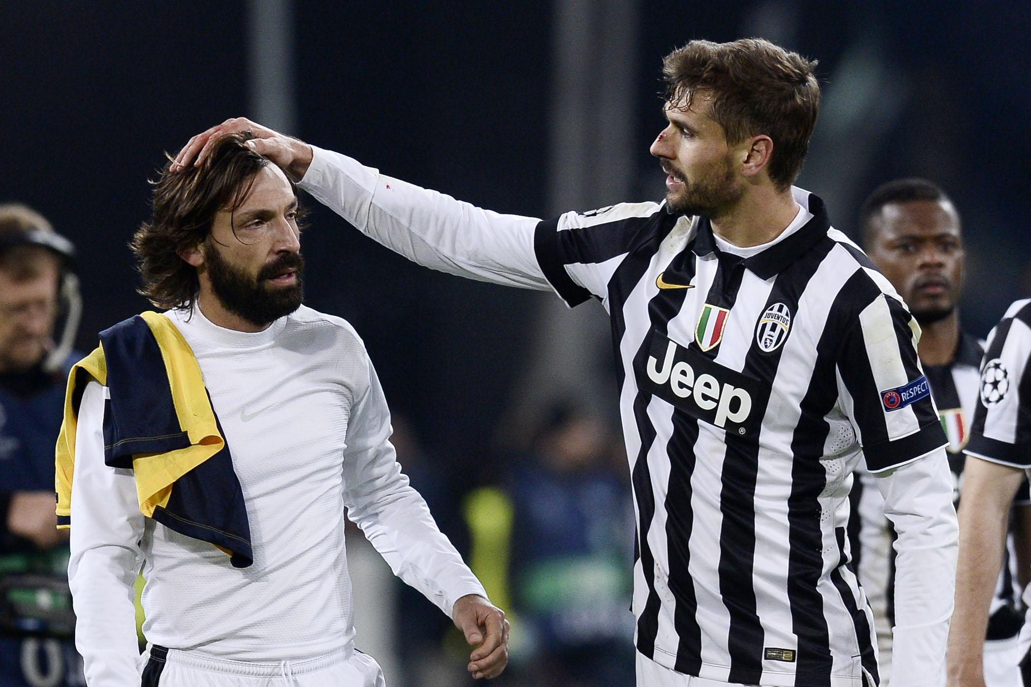 pirlo llorente juventus champions league dicembre 2014 ifa