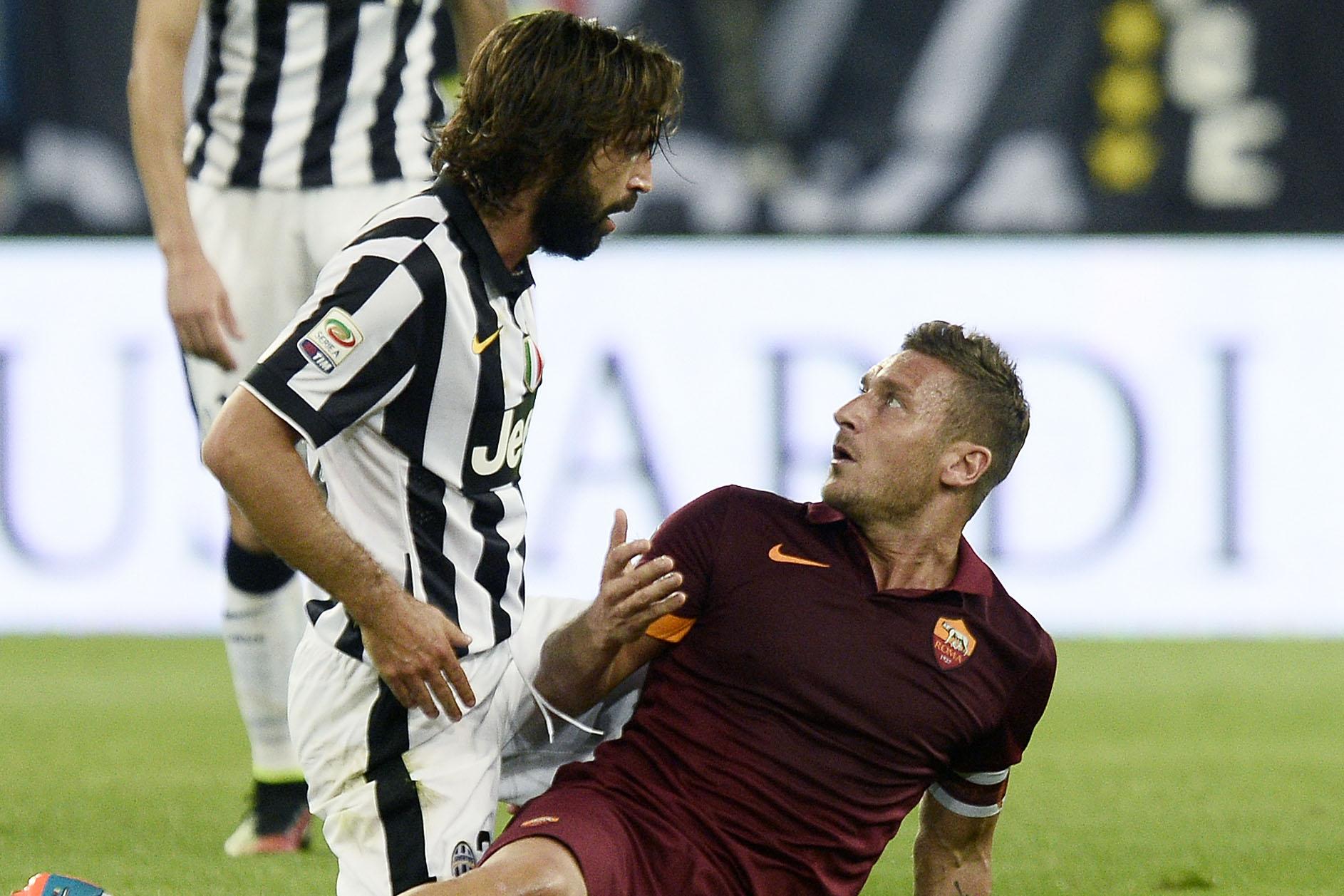 pirlo totti juventus roma ottobre 2014 ifa