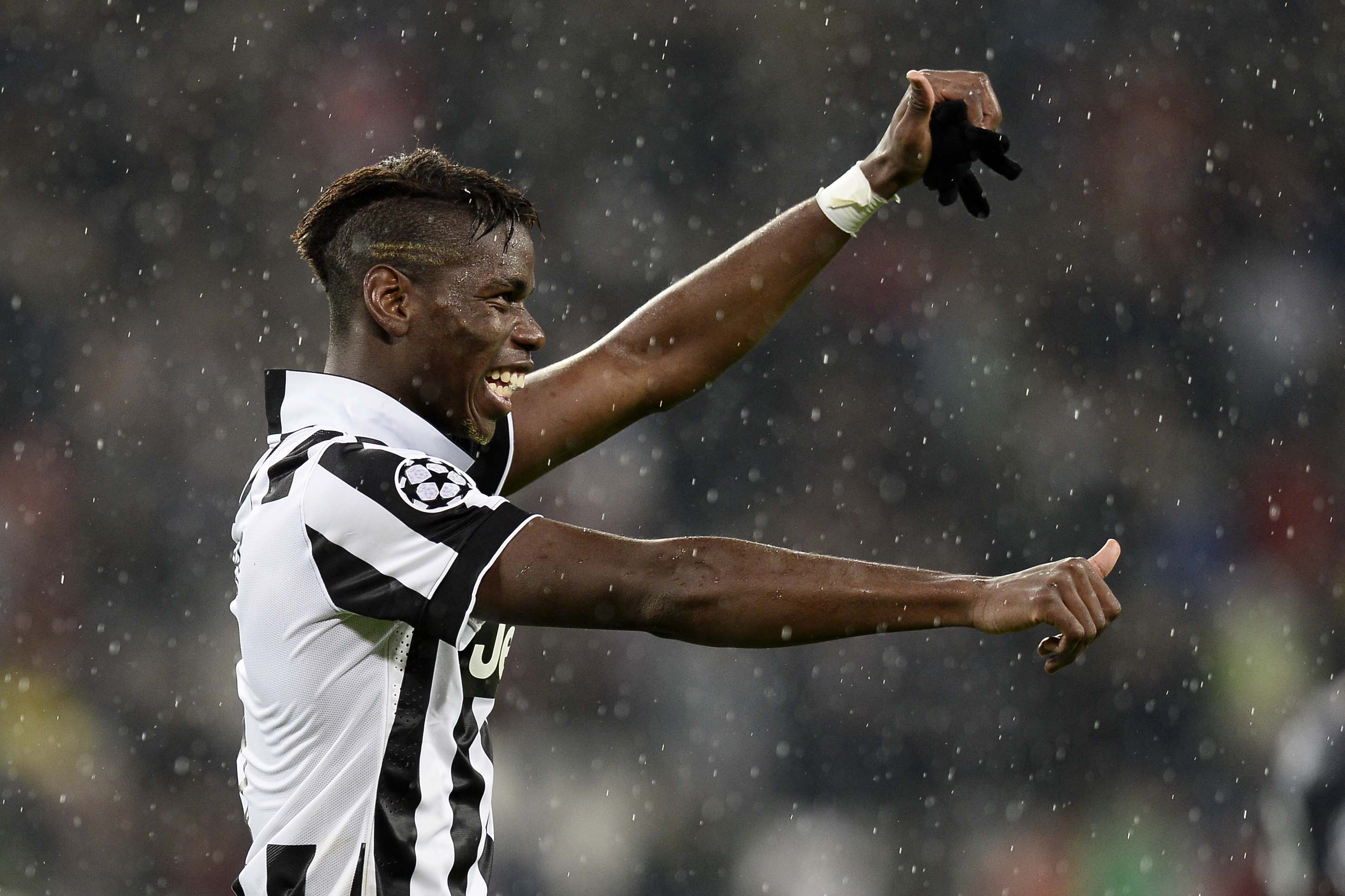 pogba esulta juventus champions league away novembre 2014 ifa