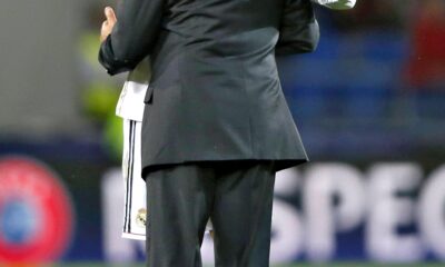 ronaldo cristiano ancelotti abbraccio real madrid supercoppa europea agosto 2014 ifa