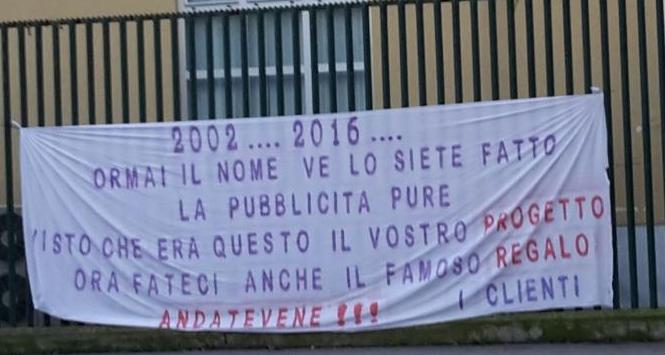 striscione tifosi fiorentina