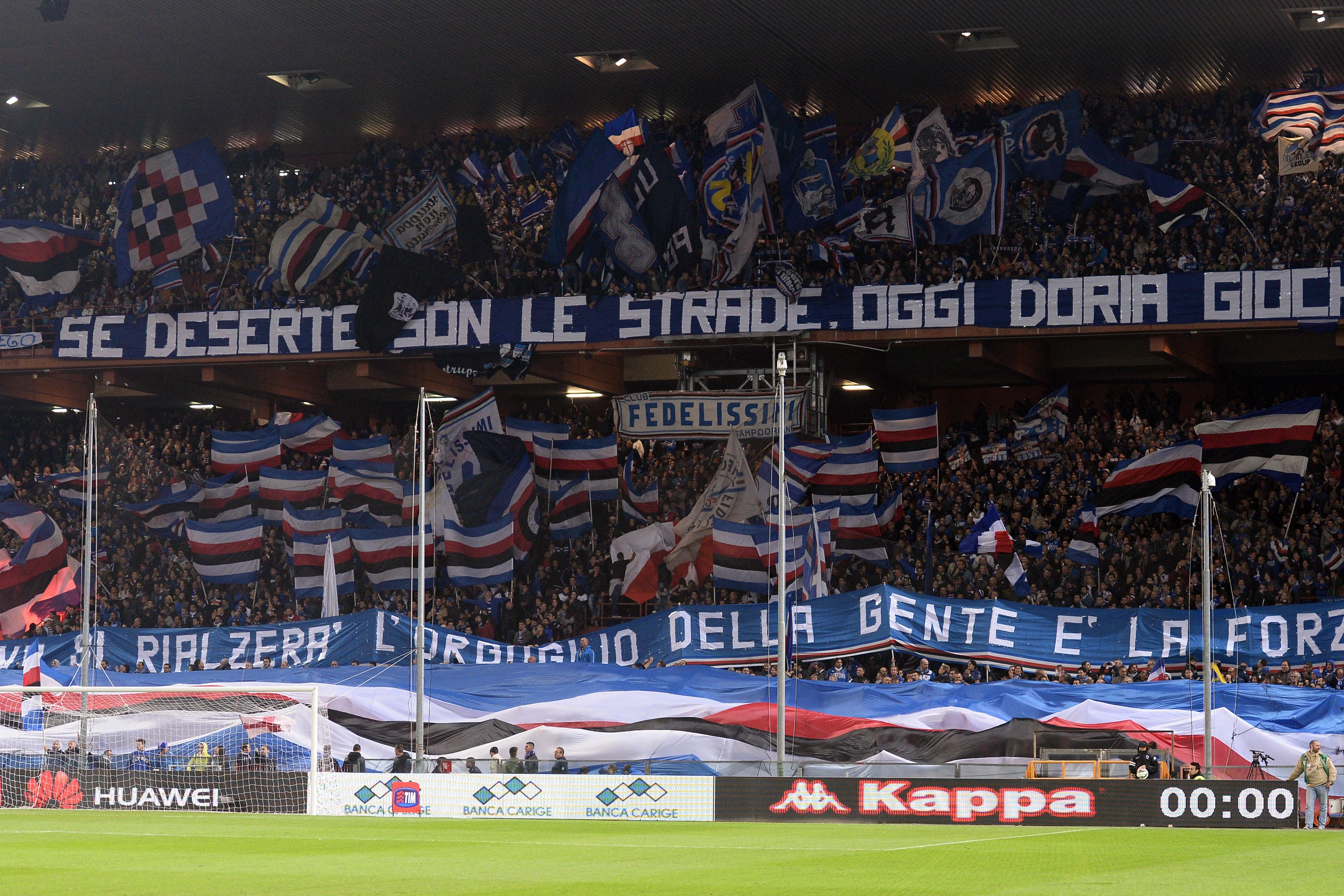 sampdoria tifo ottobre 2014 ifa