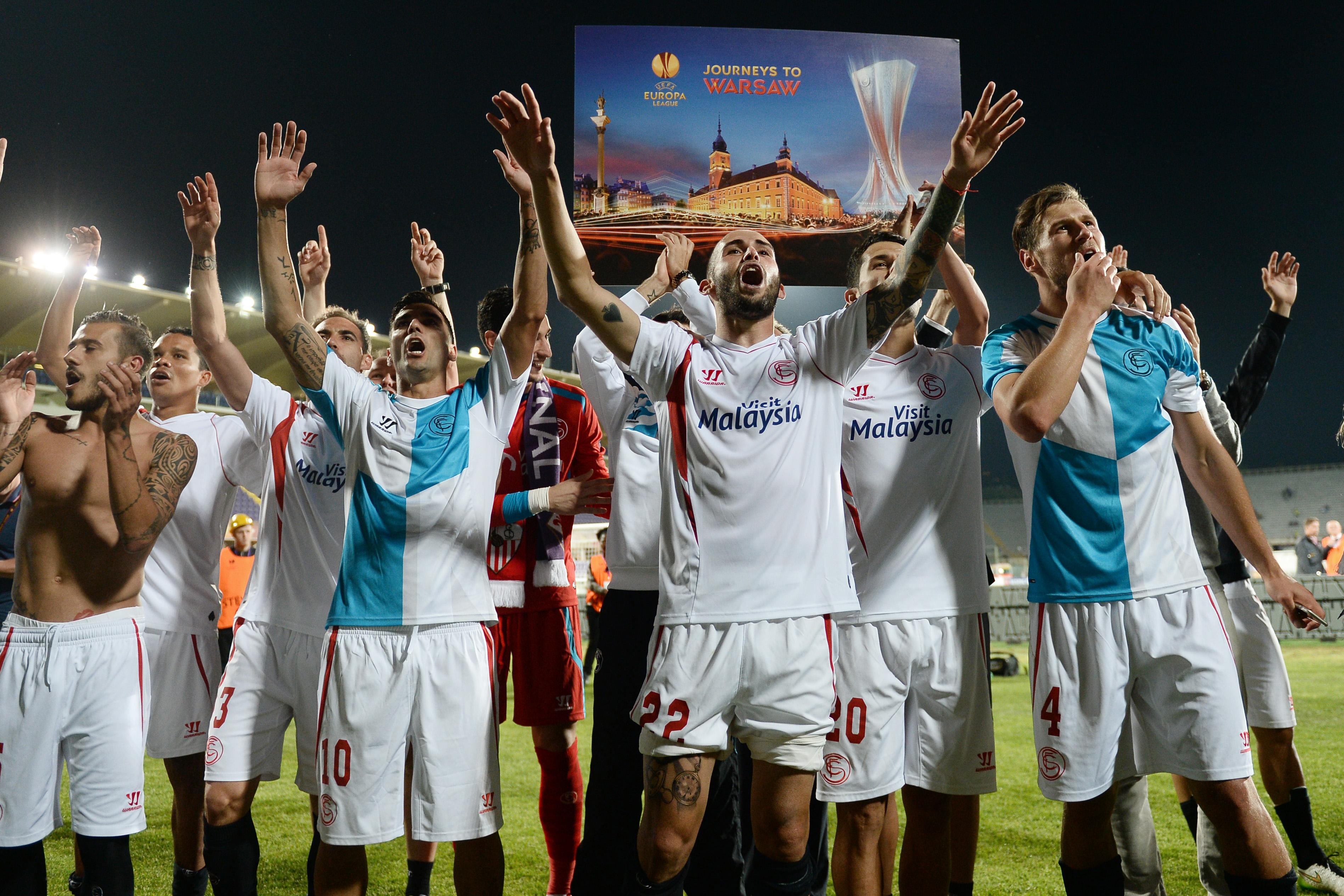 siviglia esulta europa league maggio 2015 ifa