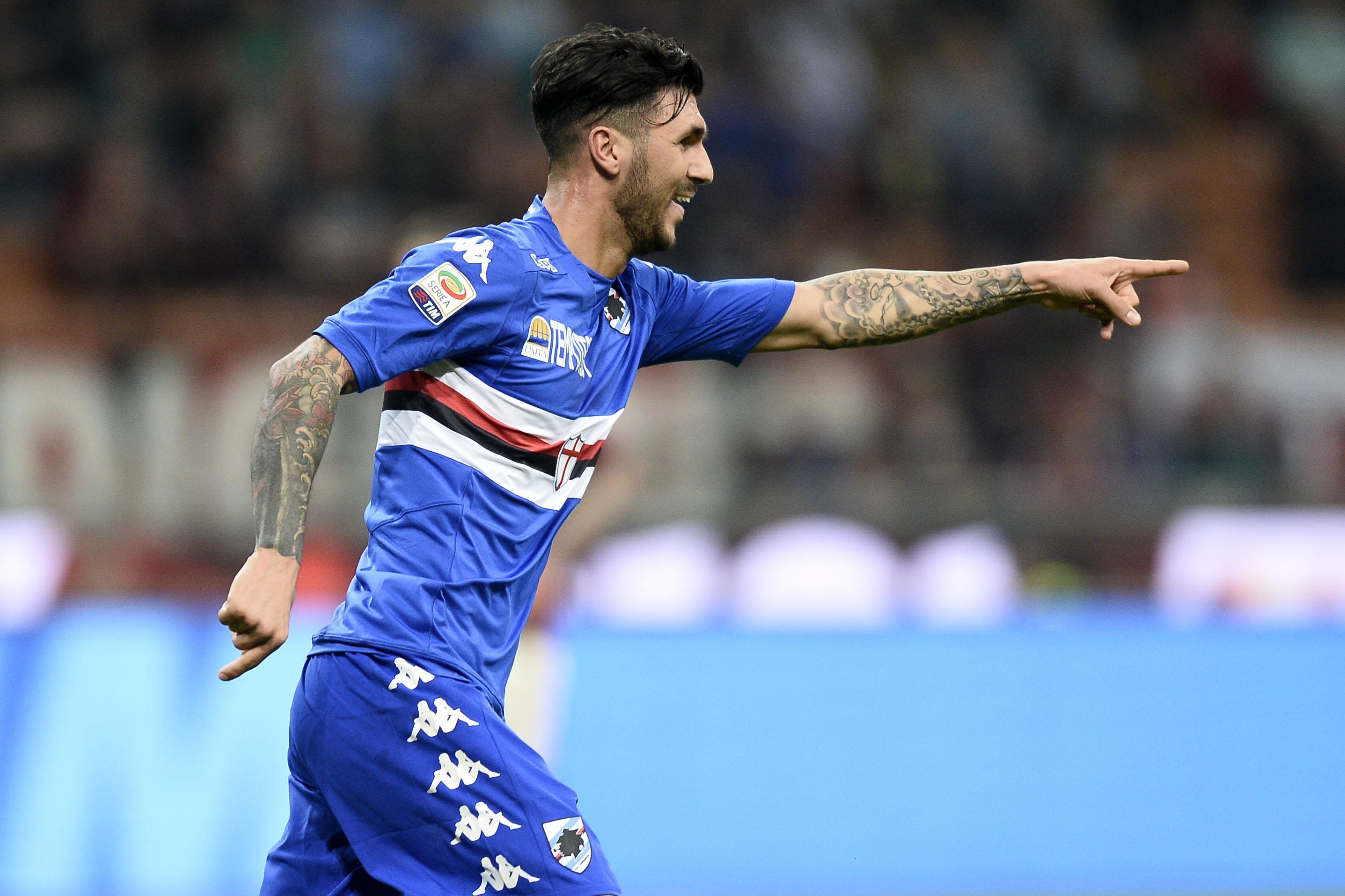 soriano esulta sampdoria aprile 2015 ifa