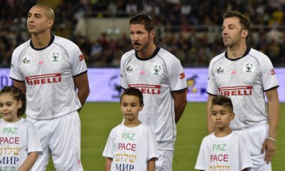 trezeguet simeone del piero partita pace agosto 2014 ifa