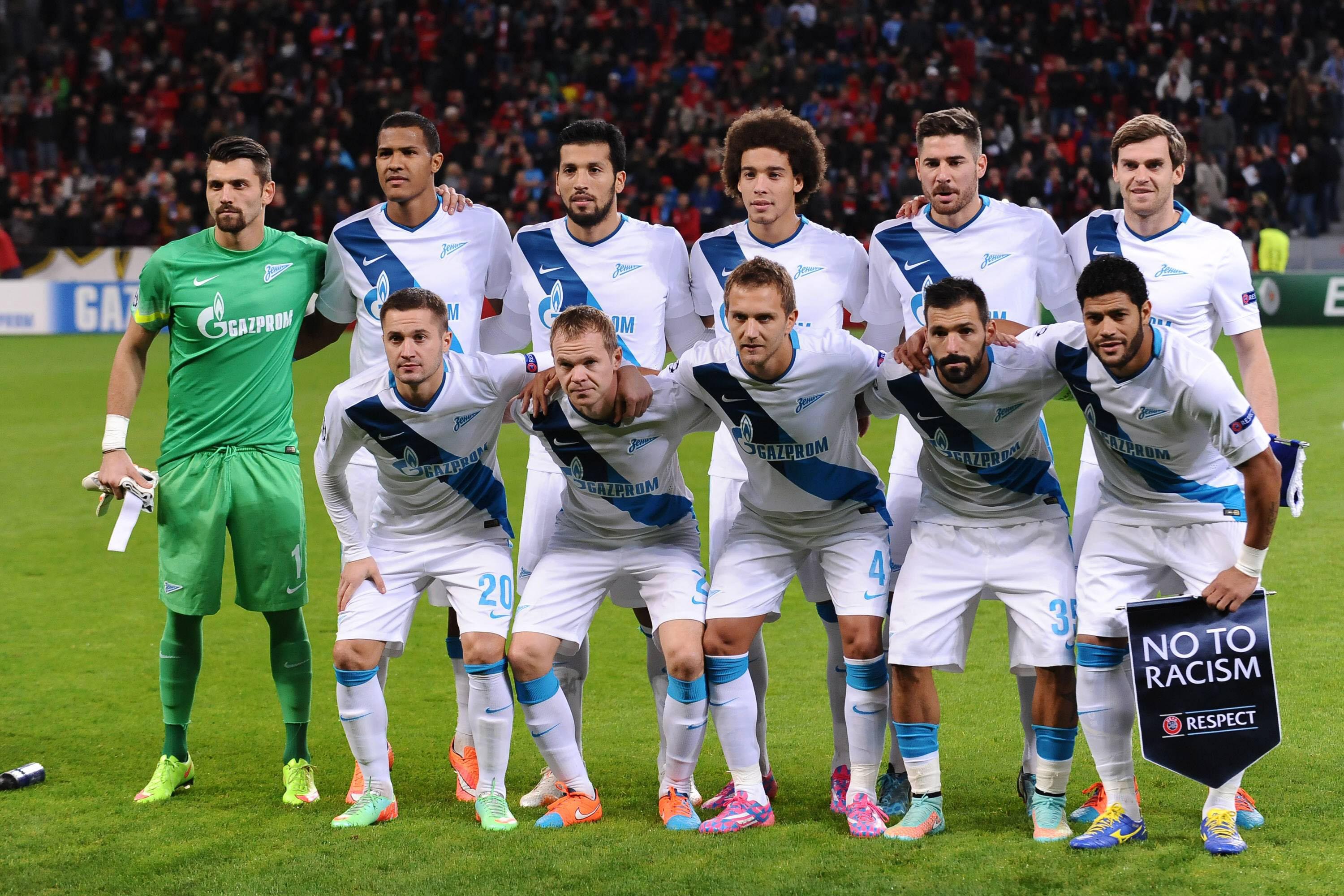 zenit away squadra champions league ottobre 2014 ifa