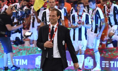 allegri premiazione juventus finale coppa italia maggio 2016 ifa