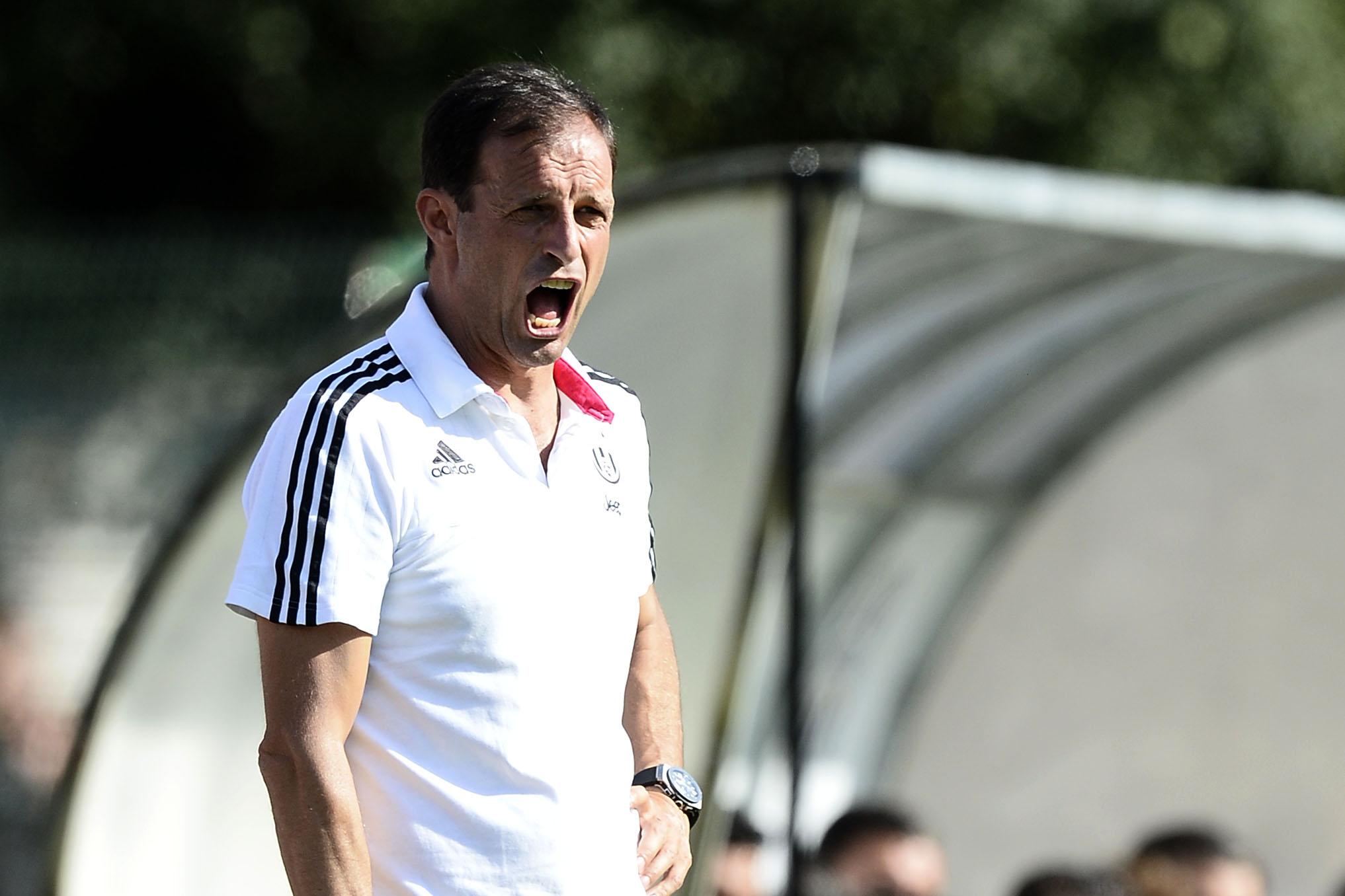 allegri urla juventus agosto 2015 ifa