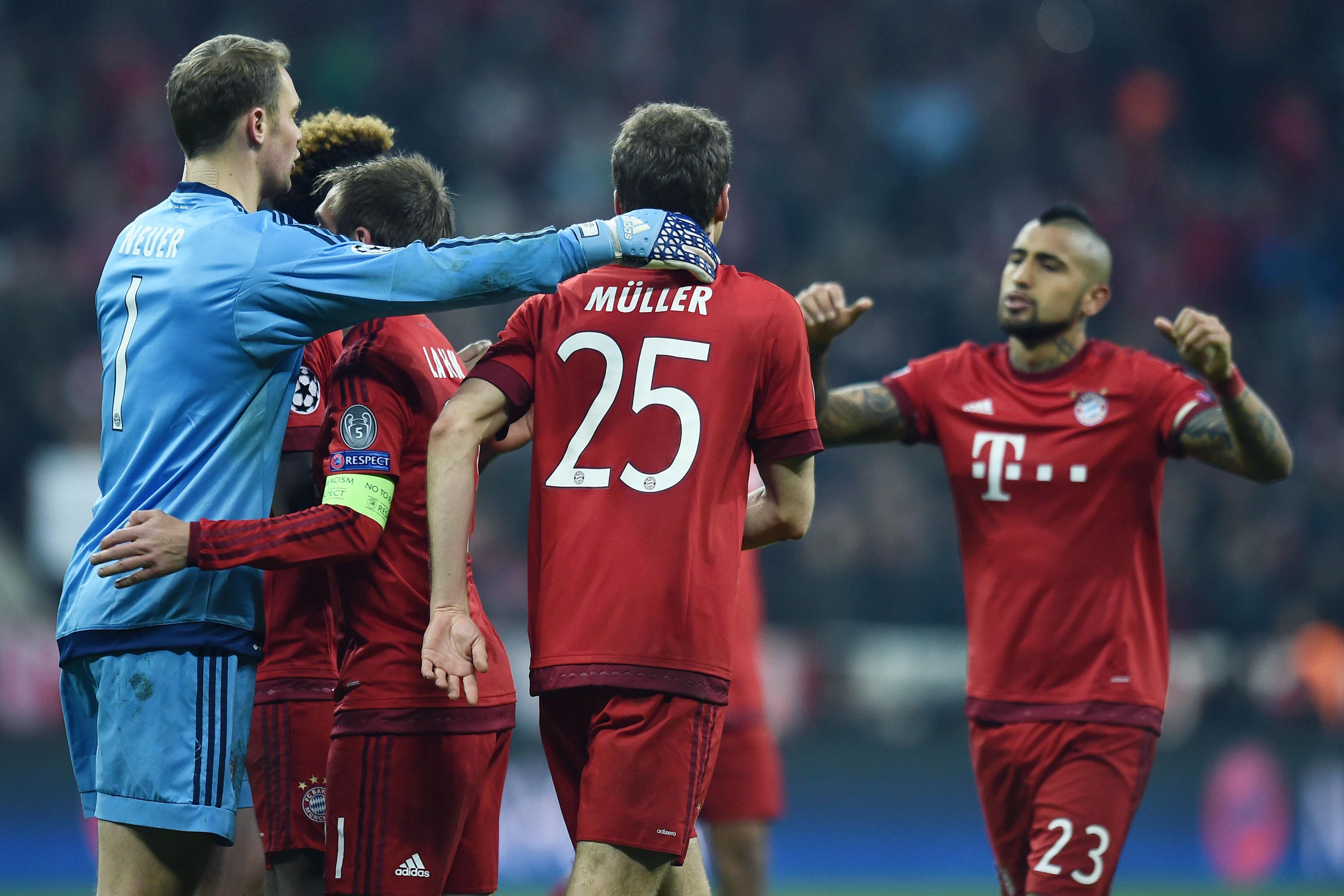 bayern monaco esultanza champions league marzo 2016 ifa