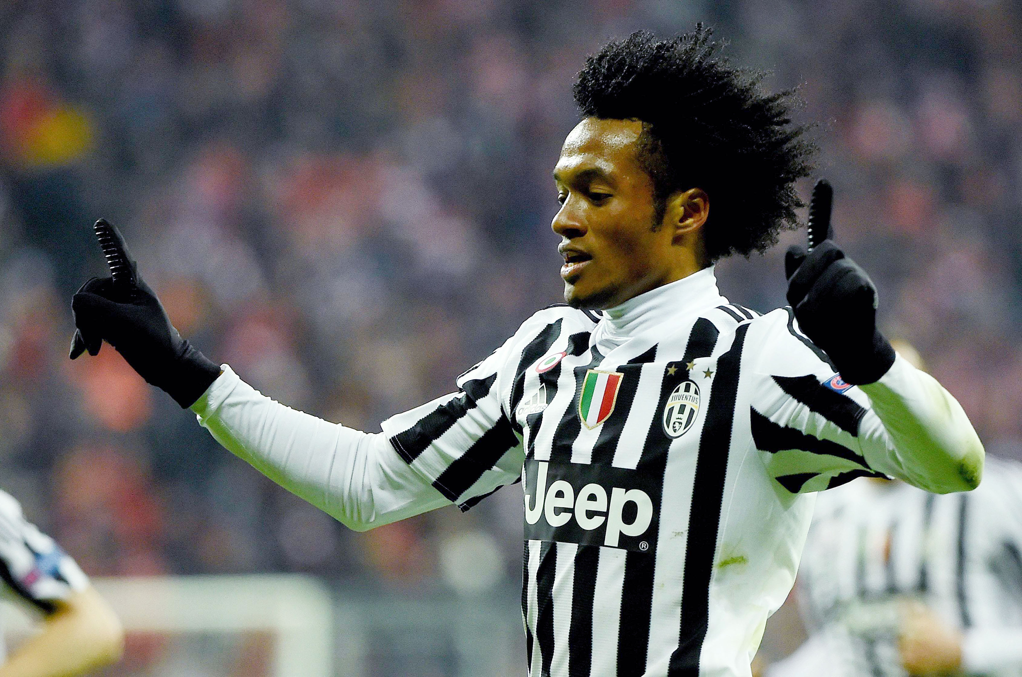 cuadrado esulta juventus champions league marzo 2016 ifa